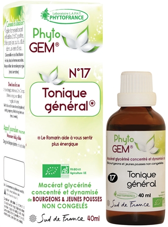 PHYTO GEM 17 BIO TONIQUE GENERAL